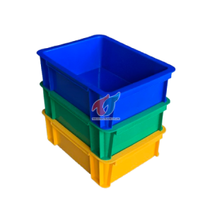 Thùng nhựa đặc B7 - Kích thước 370x280x125mm