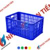 Sóng hở 3T1 làm từ 100% nhựa HDPE chất lượng cao. Kích thước Sóng hở 3T1: H610 x W420 x H310. Sản phẩm chuyên dùng để chứa đựng trái cây, thủy sản, hàng may mặc. Sản xuất màu theo yêu cầu với số lượng lớn.