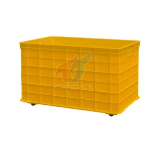 Thùng nhựa đặc 5 bánh xe - 78x50x44cm