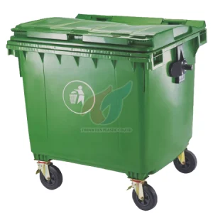 Thùng rác 1100L - 134x103x133cm