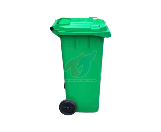 Thung rac 120L - xanh la (3)