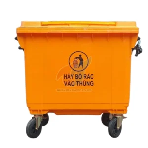 Thùng rác 660L - 78x140x120 cm